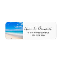 Sun Sand and Surf Tropical Beach