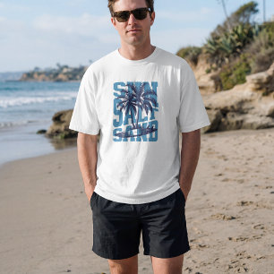 Sun Sand Surf Tropical Beach T-Shirt