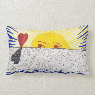 Sun, Sea, Love Lumbar Cushion