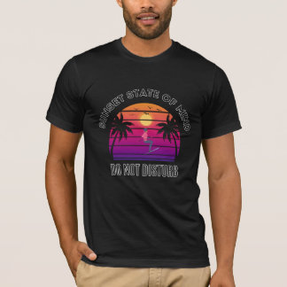 sun set designer t shirt