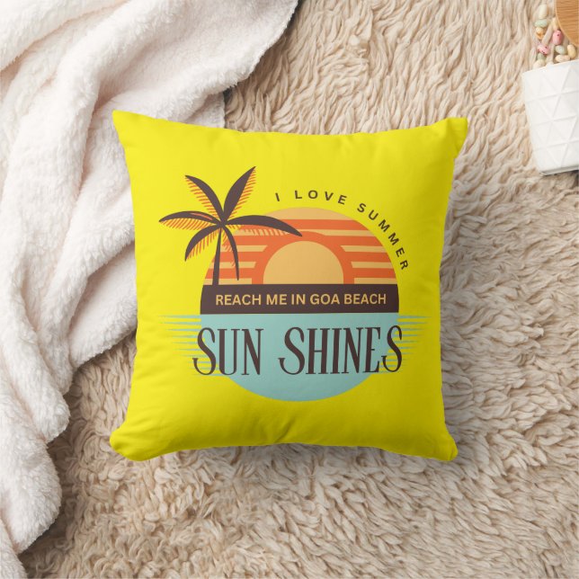 Sun Shine Cushion (Blanket)