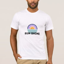 Sun Shine Illustration Typography