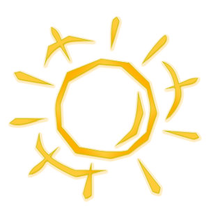 Sun Shine Minimalist T-Shirt   Simple Sun Art