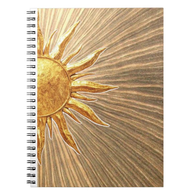 sun shine  notebook (Front)