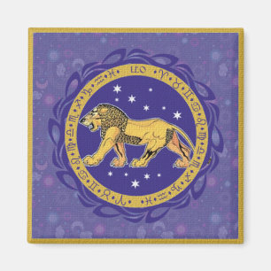 Sun Sign Leo Magnet