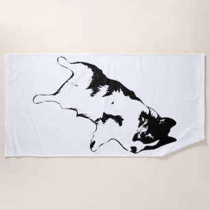 Sun-Soaked Roll Beach Towel