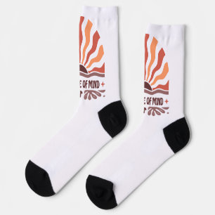 Sun State of Mind Sunburst: Nature-Inspired Summer Socks
