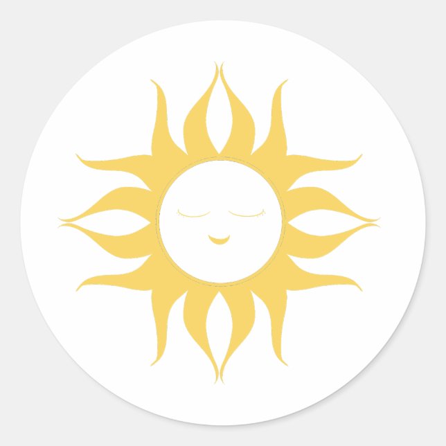 Sun Sticker (Front)