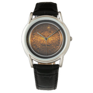 Sun Stone Mexica Civilisation  Watch