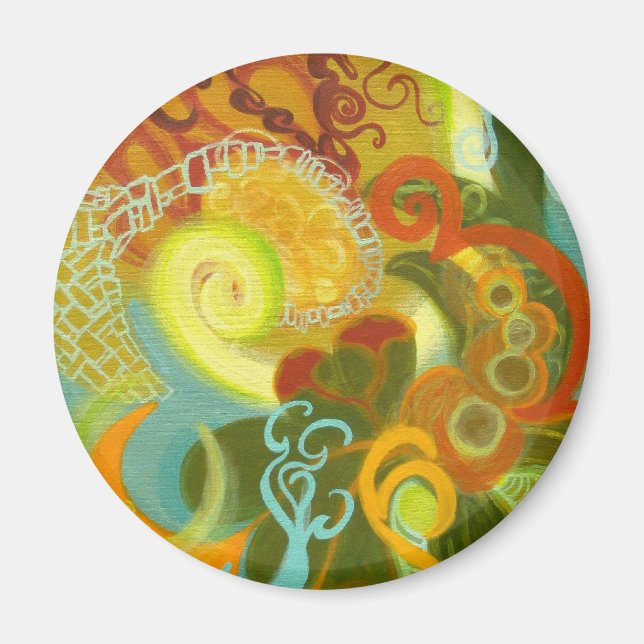 Sun Streaming Magnet (Front)