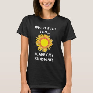 Sun Sunflower Sunshine T-Shirt