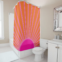 Sun Sunrise Orange And Hot Pink Preppy Sunshine