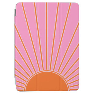 Sun Sunrise Pink And Orange Vintage Boho Sunshine iPad Air Cover