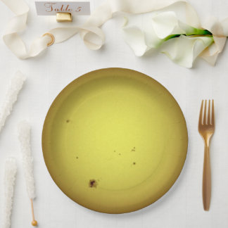 Sun Tableware from the Celestial Collection  Paper Plate