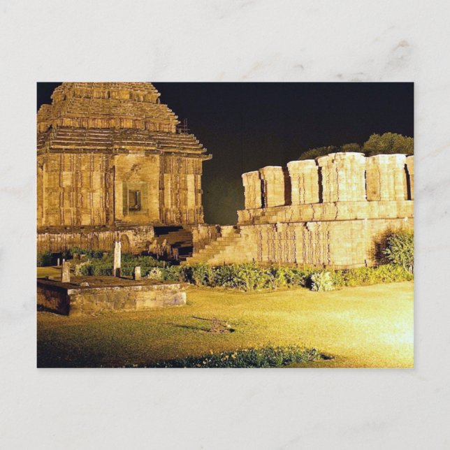 Sun Temple, Konark, India Postcard (Front)