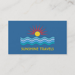 Sun Themed Business Card