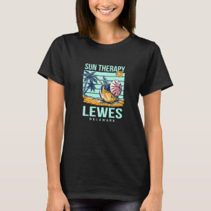 Sun Therapy Lewes Summer Delaware Tropical Beach T-Shirt