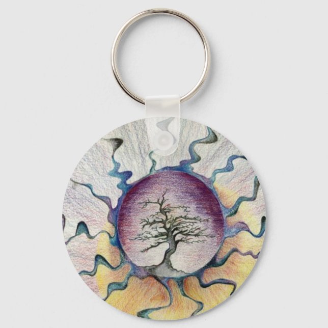 Sun Tree - Key Chain (Front)