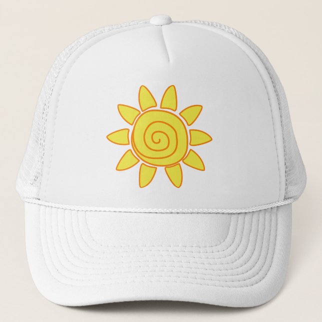 Sun Trucker Hat (Front)
