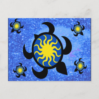 Sun Turtles Notes Card