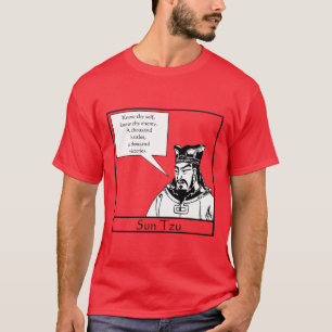 Sun Tzu and Quote T-Shirt