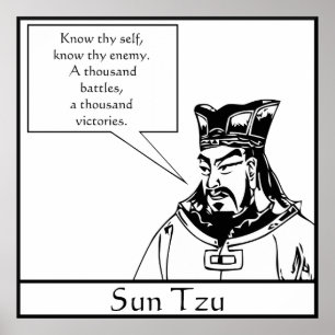 Sun Tzu -- Chinese Military Strategist Poster