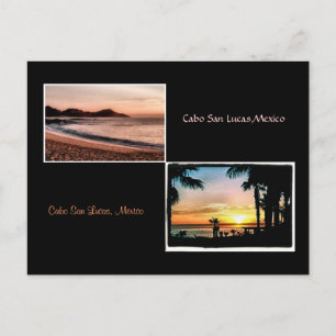 sun up sun down cabo is beautiful #2 postcard