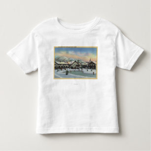 Sun Valley, ID - Challenger Inn in Winter Toddler T-Shirt