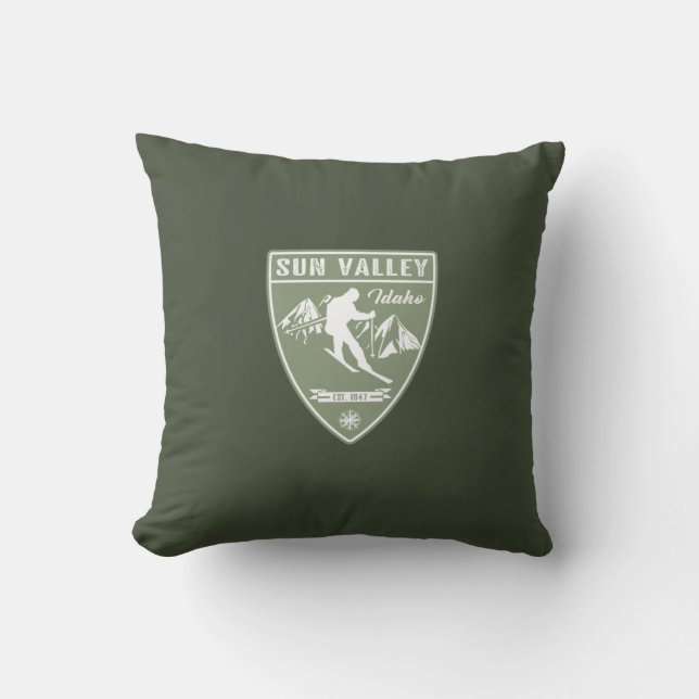 Sun Valley Idaho Cushion (Front)