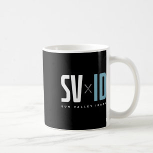 Sun Valley Idaho Graphic Ski Coffee Mug