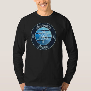 Sun Valley Idaho Id Ski Souvenir Snow Graphic T-Shirt