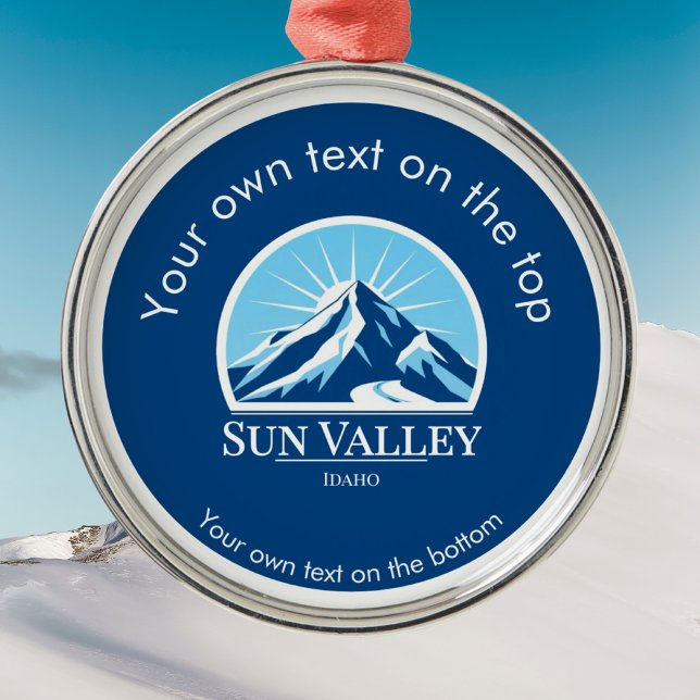 Sun Valley Idaho medal Ornament (Creator Uploaded)