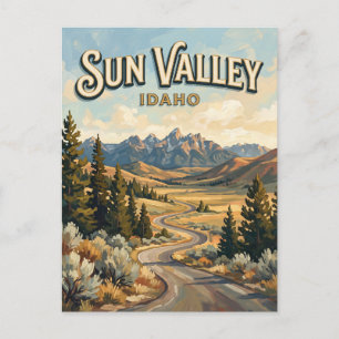 Sun Valley, Idaho Postcard