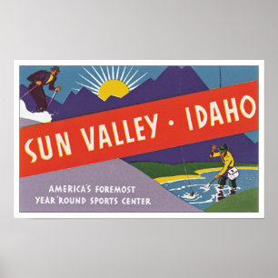 Sun Valley Idaho Poster