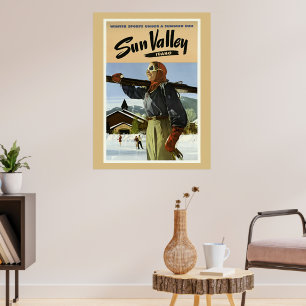 Sun Valley, Idaho travel  Poster