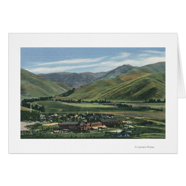 Sun Valley, IDSummer Scene of Sun Valley Lodge (Front Horizontal)