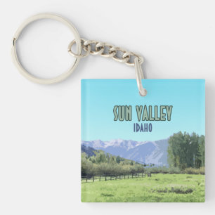 Sun Valley Ketchum Idaho Key Ring