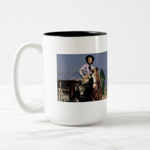 Sun Valley Sally Two-Tone Coffee Mug