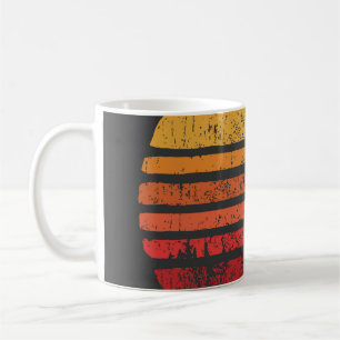 SUN Vintage Grunge Circle Illustrationsvintage, ci Coffee Mug