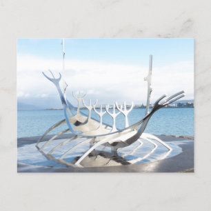Sun Voyager, Reykjavik, Iceland Postcard