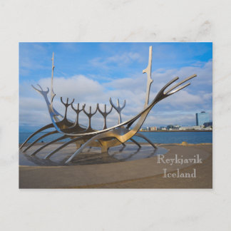 Sun Voyager, Reykjavik, Iceland, Postcard