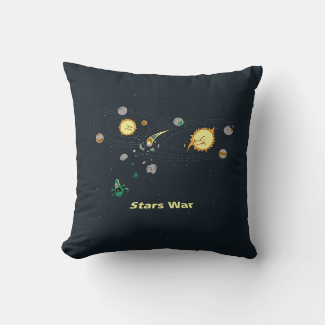 Sun Wars, or Star Battles, or perhaps... Cushion (Front)