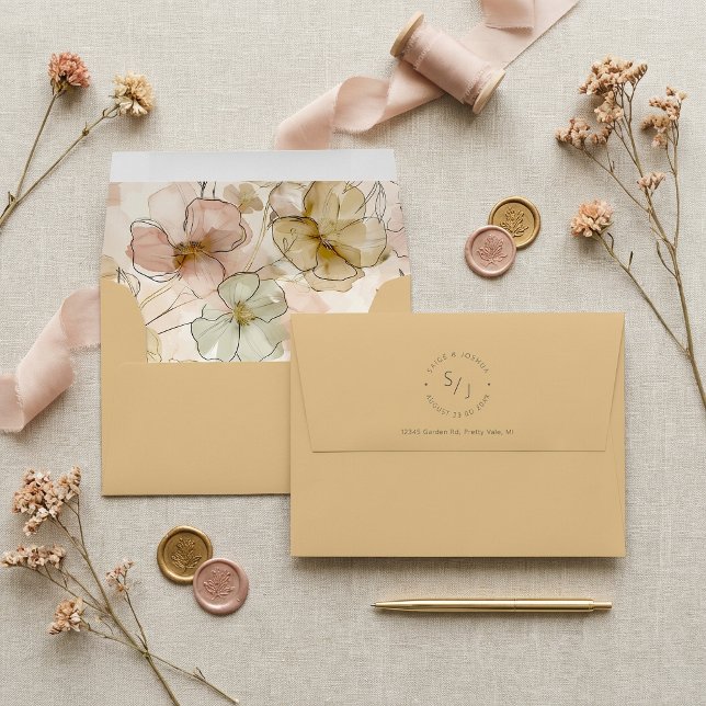 Sun-Washed Garden Gold ID1283 Envelope (Creator Uploaded)