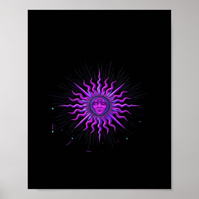 Sun - Whimsigoth Graphic Poster (Front)