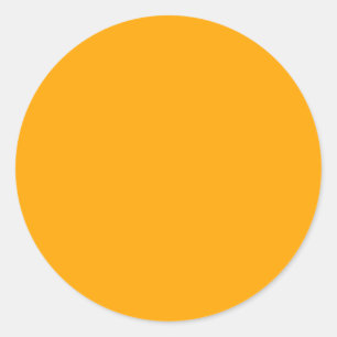 Sun Yellow Background You Can Customise Classic Round Sticker