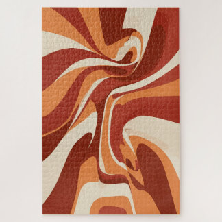 Sunbaked Desert | Retro Abstract Desert Puzzle
