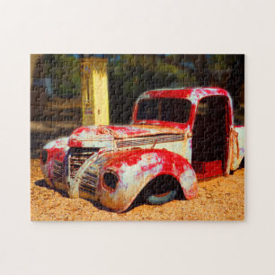 SUNBAKED PICKUP 11x14 INCH Jigsaw Puzzle