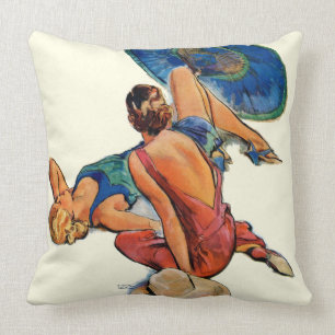 Sunbathers Cushion