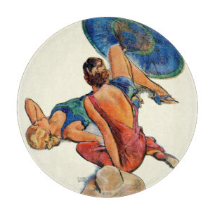 Sunbathers Cutting Board