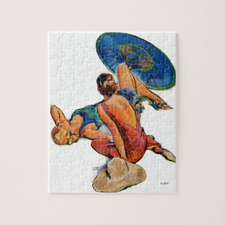 Sunbathers Jigsaw Puzzle